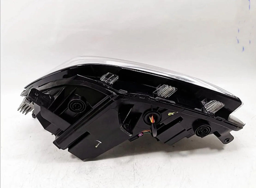 Car headlight replacement unit for 2018-2021 models, showing ABS housing and 9-line lens pattern