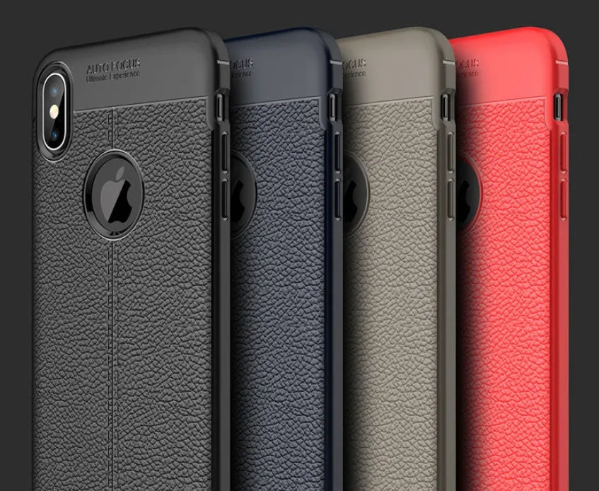 WeFor black PU leather and silicone phone case for OnePlus devices showing slim 2mm profile and precise cutouts