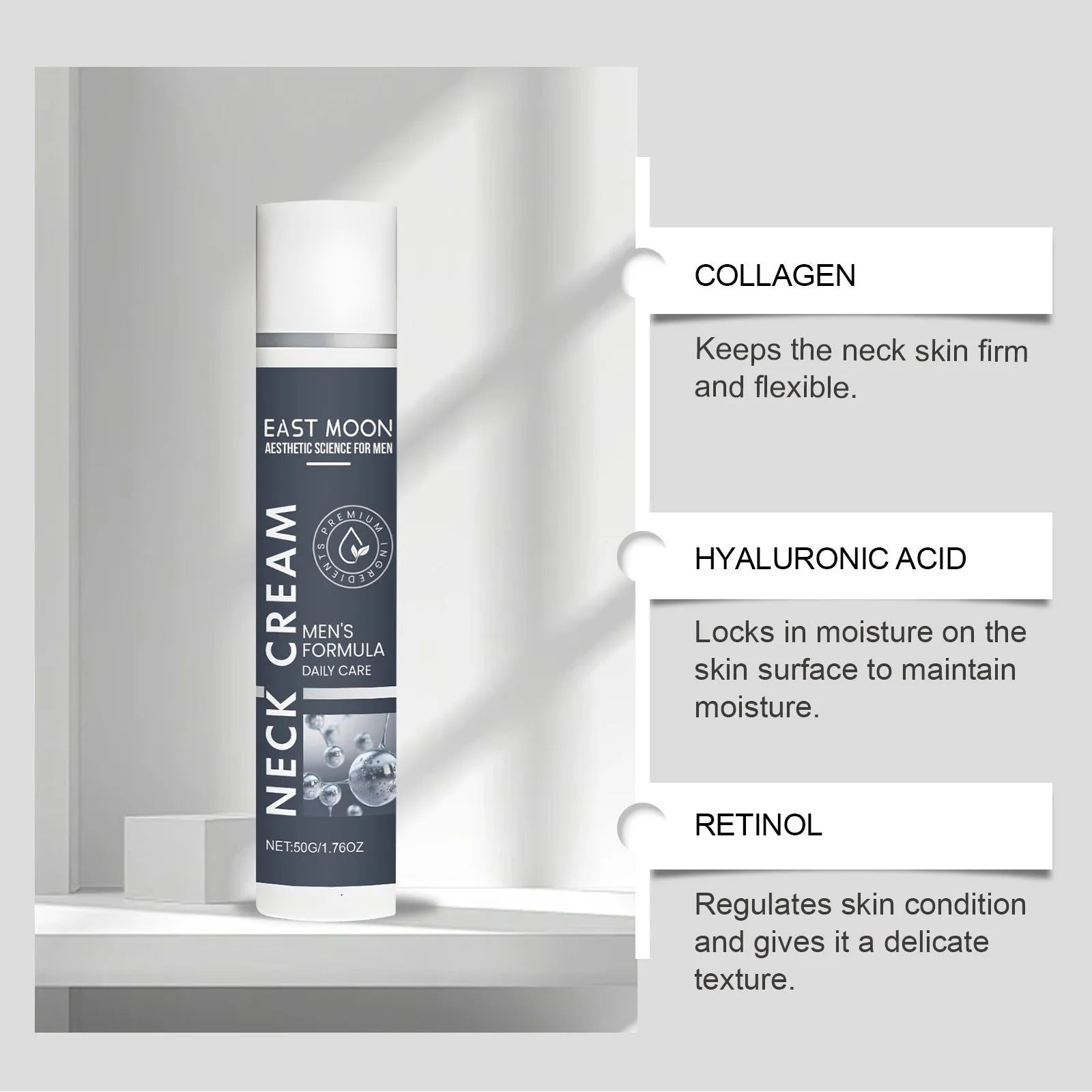 Men's Neck Stretch Neck Cream 50g container