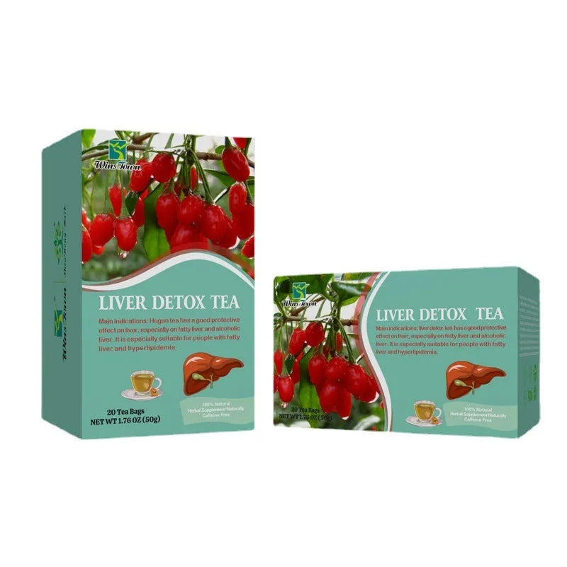 50g box of herbal substitute tea made from medicinal and edible plants.