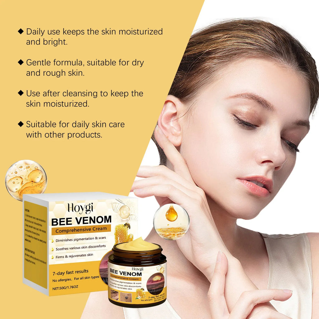 50g jar of anti-wrinkle neck cream with hyaluronic acid and collagen formula