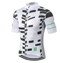 Short sleeve cycling jersey in sizes XS to XXXL with chest 82-118 cm and longer back length 63-82 cm