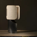New Chinese style resin table lamp, 28x13x52cm, 220V US plug, single desk lamp