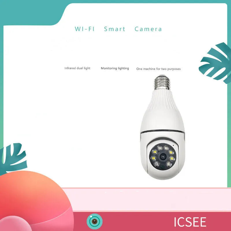 Minions model wireless intelligent surveillance camera on a stand with wide-angle lens