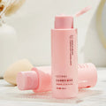 Makeup brush cleaner set showing 80ml detergent bottle and 75ml wash-free spray for beauty tools