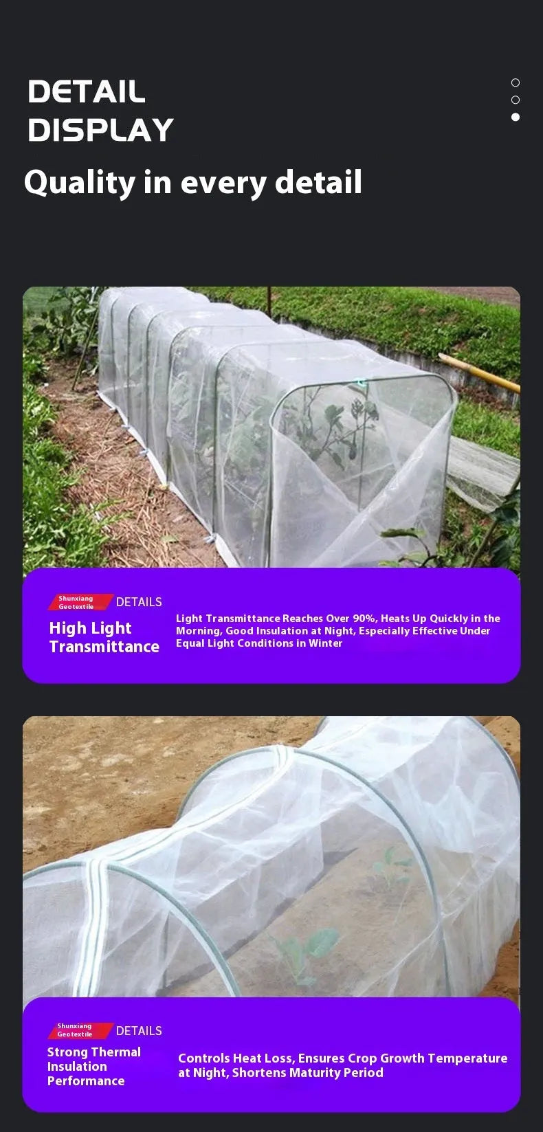 Plastic greenhouse film measuring 4m by 8m for vegetable shed insulation and cold protection