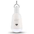 Mini portable LED hook lamp with built-in hook for camping and outdoor use