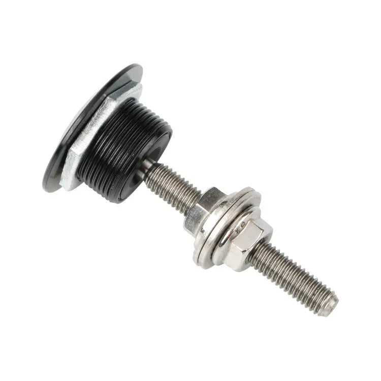 30mm aluminium engine cover lock in silver, black, gold, blue, and red colour options.