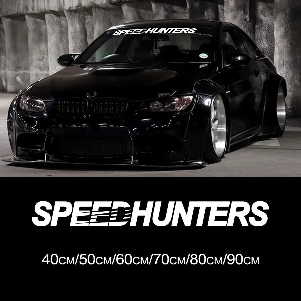 59cm long reflective vinyl car sticker for exterior rear gear or boot lid application.