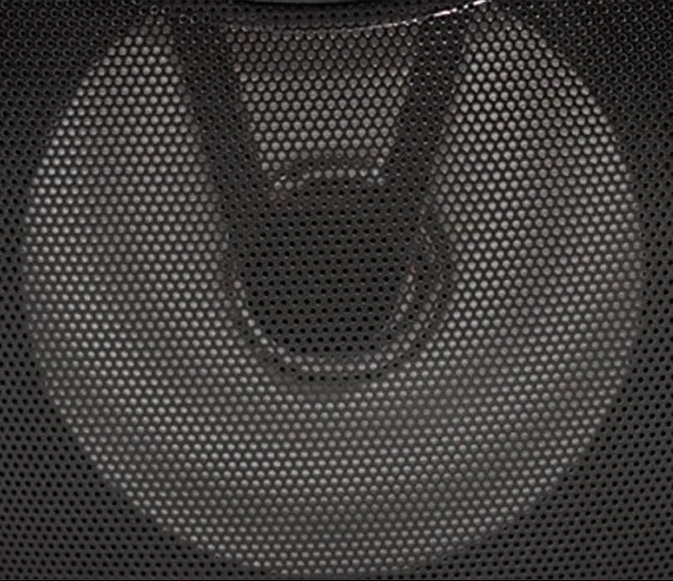 Portable Bluetooth speaker in black, blue, or pink colour with USB port and SD card slot.
