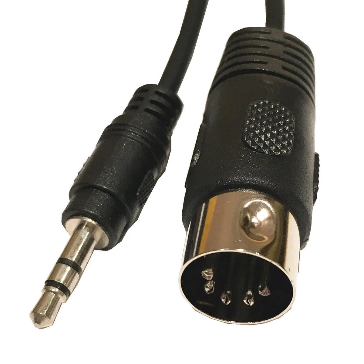 3.5mm audio plug rotary wiring cable with bare copper core and copper wire, single audio line