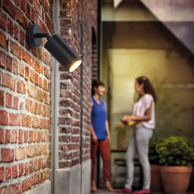 Outdoor aluminium ground lamp with IP65 waterproof rating for garden and courtyard illumination