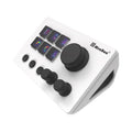 Visual Keyboard N3 silicone keypad in black or white with 2m cable, compact 120x30x20mm dimensions