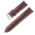 Quick release leather watch strap in bright cowhide with width options from 18mm to 22mm and multiple colour variations