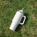 Large capacity stainless steel vacuum insulation cup with rainbow colour finish
