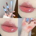 Mirror Water Light Lip Gloss in translucent shades, 12.9 cm long with glossy finish
