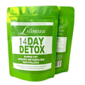 Box of 14-day herbal detox diet tea containing 14 individual sachets.