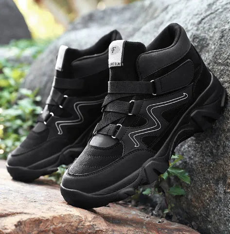 Men's leather lace-up shoes with cushioned insoles in multiple colours and sizes 39-49