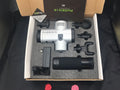 Fascia gun massage gun with 4 interchangeable heads, ABS plastic construction, 29x28x28cm size