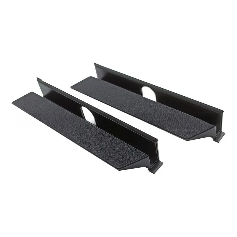 Black PS4 Pro hard drive bottom cover replacement part with warehouse door baffle block strip