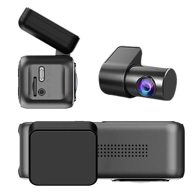 HD 2K driving recorder with 1.2-inch screen and WiFi connectivity for mobile phone control