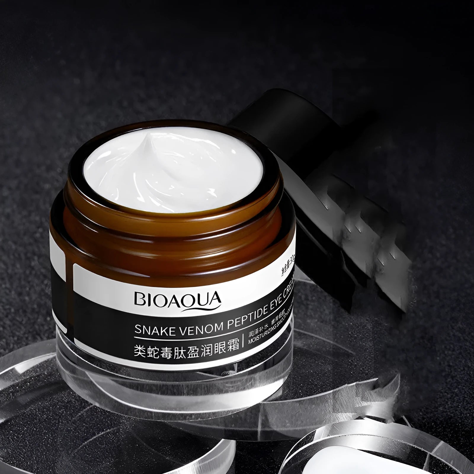 30g tube of peptide firming eye cream for dark circles and fine lines, suitable for all skin types