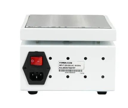 Film sealing machine with intelligent temperature control and anti-scald edging, available in multiple sizes.