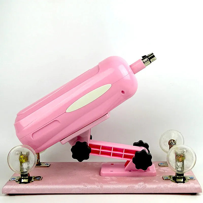 Bobb women's automatic telescopic thrusting sex tool in purple, black, or pink colours
