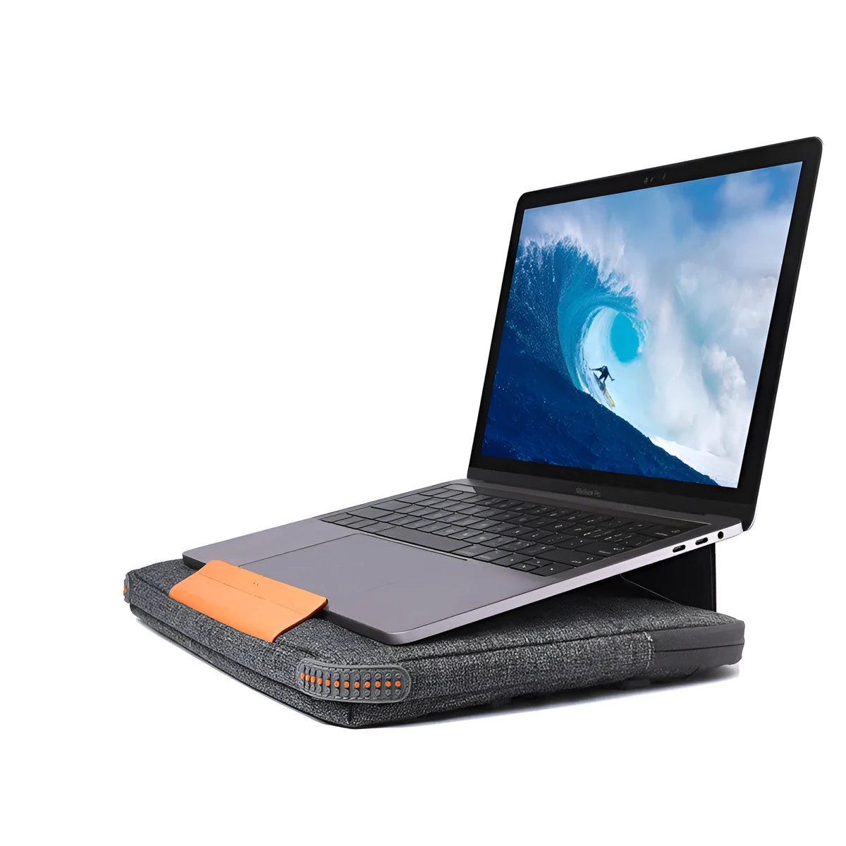 Microsoft Surface Pro 4 13-inch protective sleeve in black or grey with 600D nylon SPU outer and front pocket