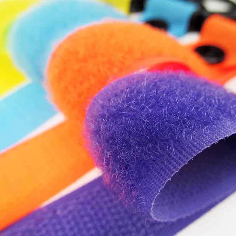 Nylon luggage Velcro hook in multiple colours with independent OPP packaging for secure attachment