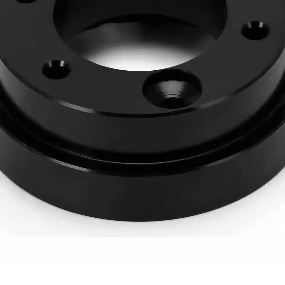 AF2901 aluminium wheel base adaptor cushion block in black or silver for game machine use