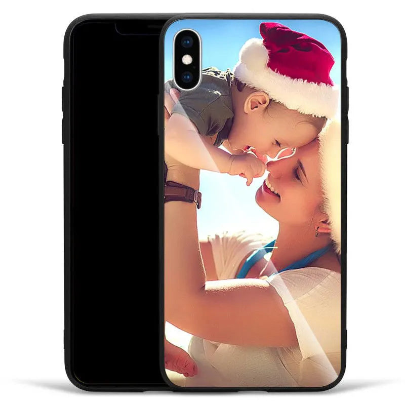 iPhone case with raised bumper edge protecting camera and screen, showing precise port cutouts and thin 0.8mm profile