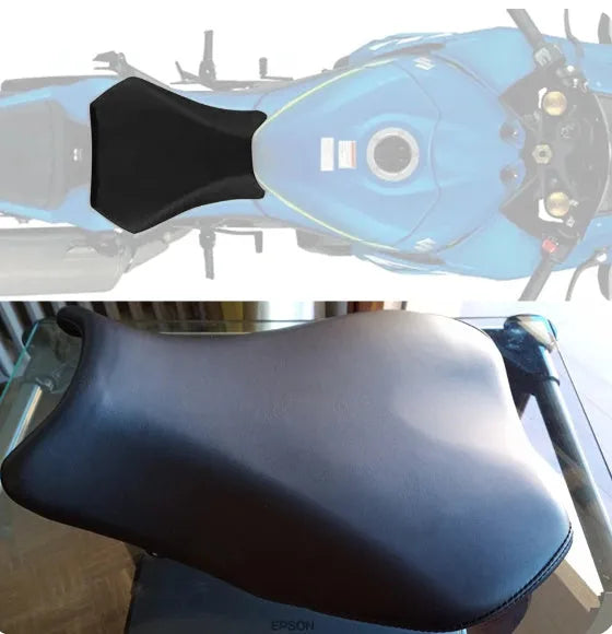 Suzuki GSXR1000 motorcycle seat covers in PU leather with waterproof and sunscreen protection