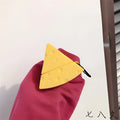 Yellow silicone protective cover for compatible Apple AirPods 1, 2 and Pro 3 wireless earphone cases
