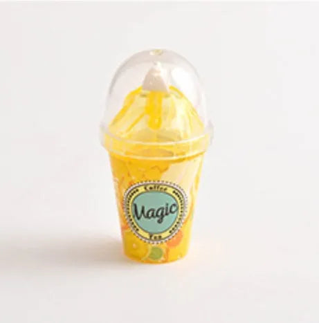 Ice cream shape correction tape, plastic shell, 2 x 7cm, 6 metre length, blue red yellow