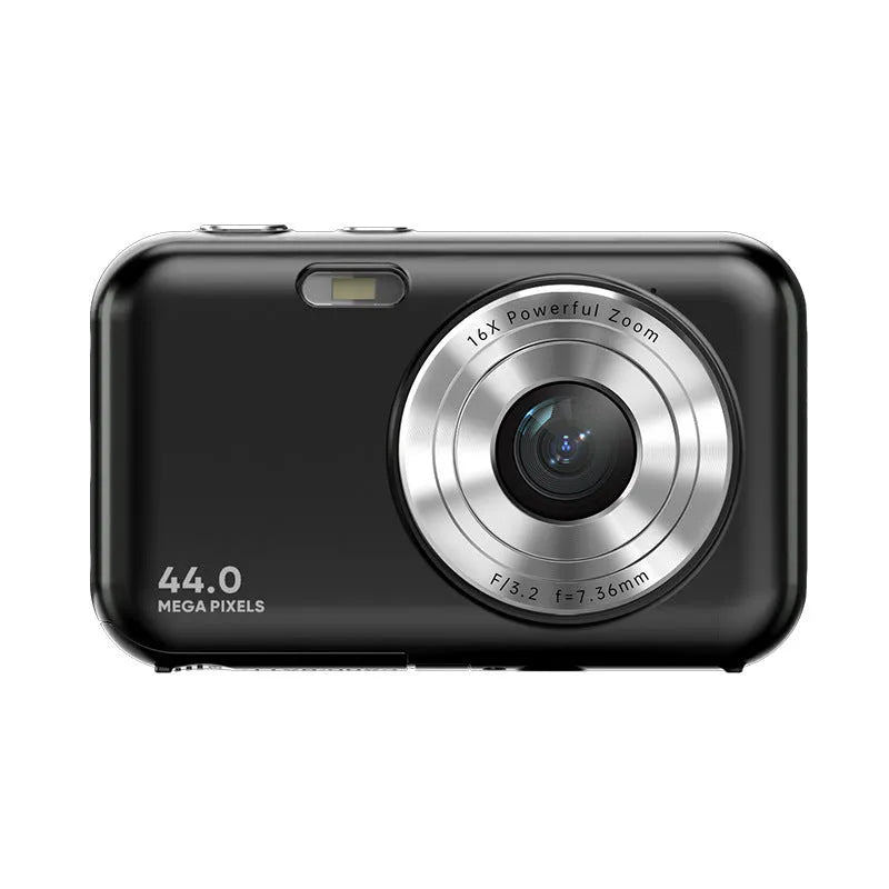 Home HD digital children camera in black, green, pink, or purple with 2.4-inch screen and 44MP beauty filter