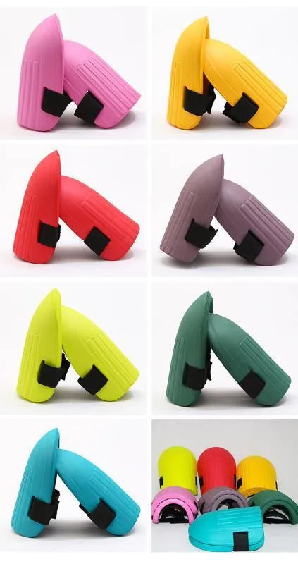EVA knee pads in Army Green colour with 50 g/cm³ density for gardening