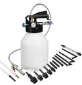 Pneumatic automatic transmission oil changer with 220W motor and tank capacity options