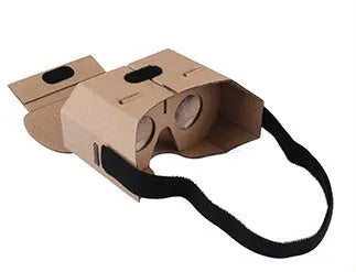Virtual glasses with 3D carton design for mobile phones, 153mm by 83mm size, compatible with 4-6 inch screens