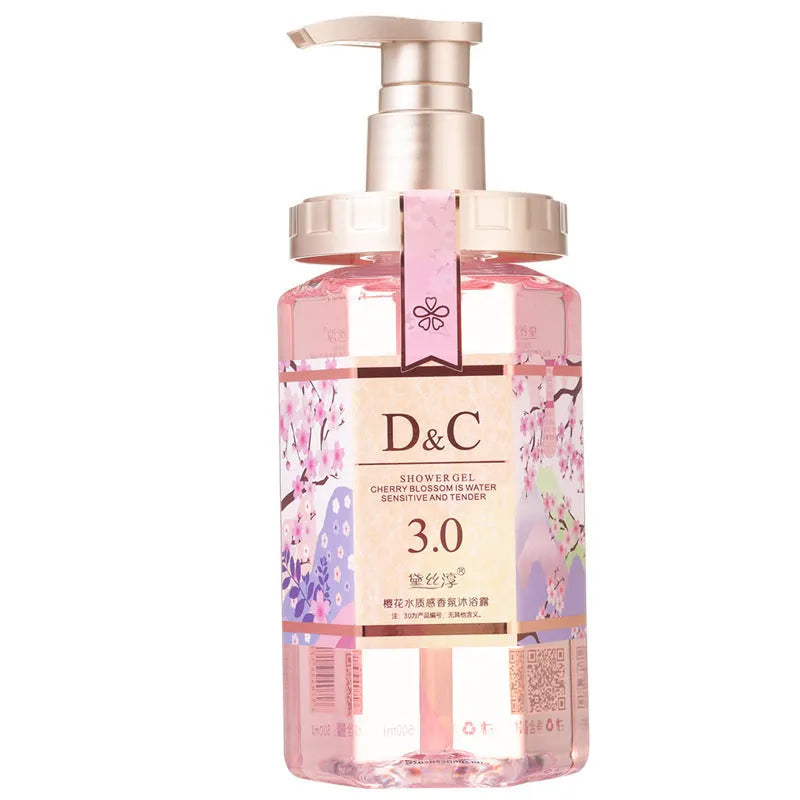 Sakura shampoo conditioner shower gel 500ml three-product set