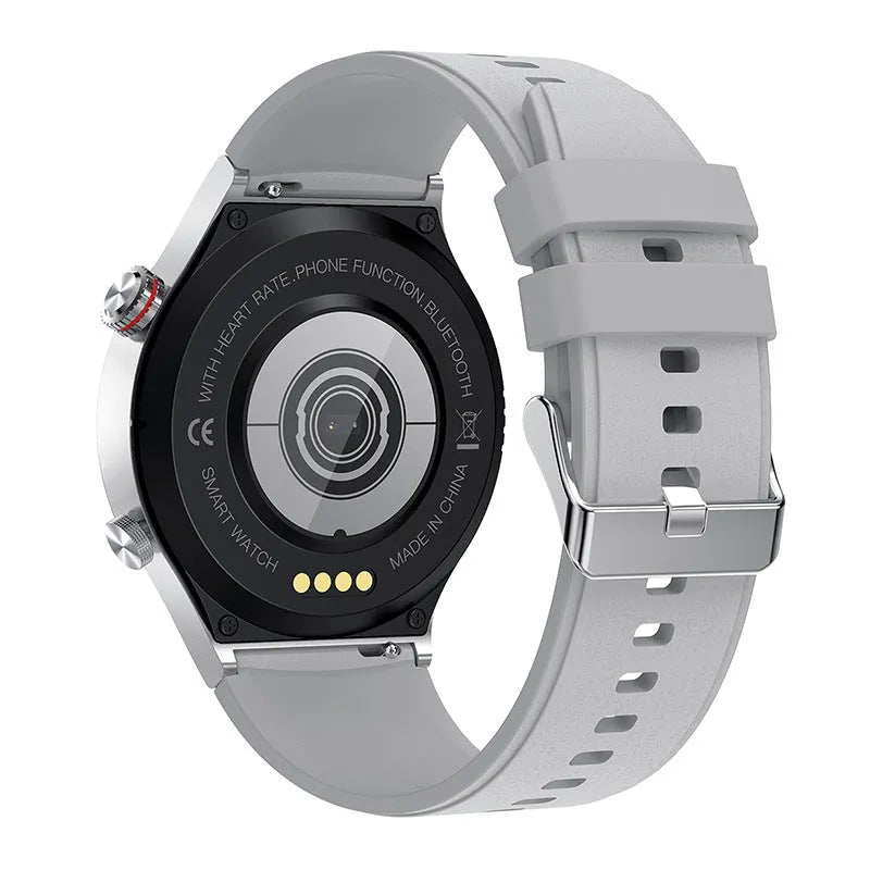 Smart Bluetooth sports watch with colour touch screen on silicone wristband