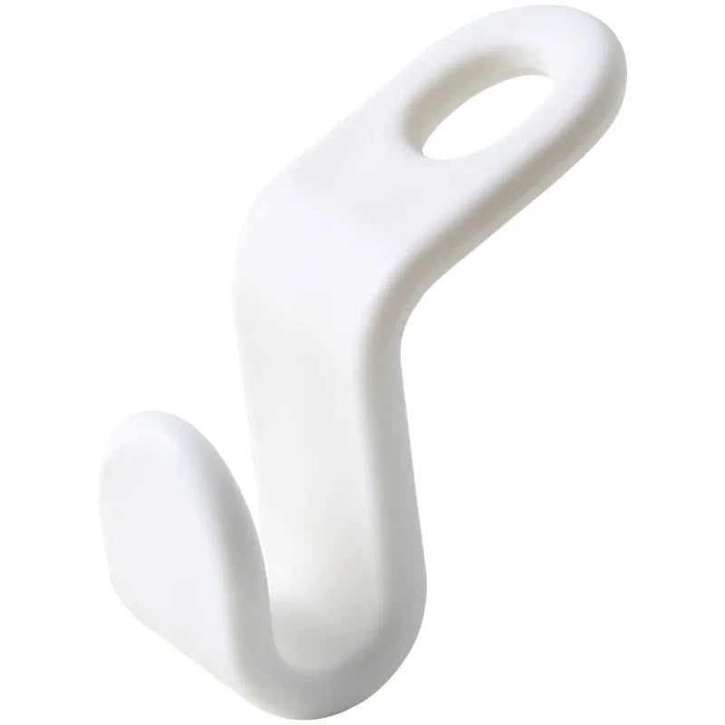 Plastic stack hanger connector hook, 6*2cm, PP, for wardrobe space saving and clothes organisation
