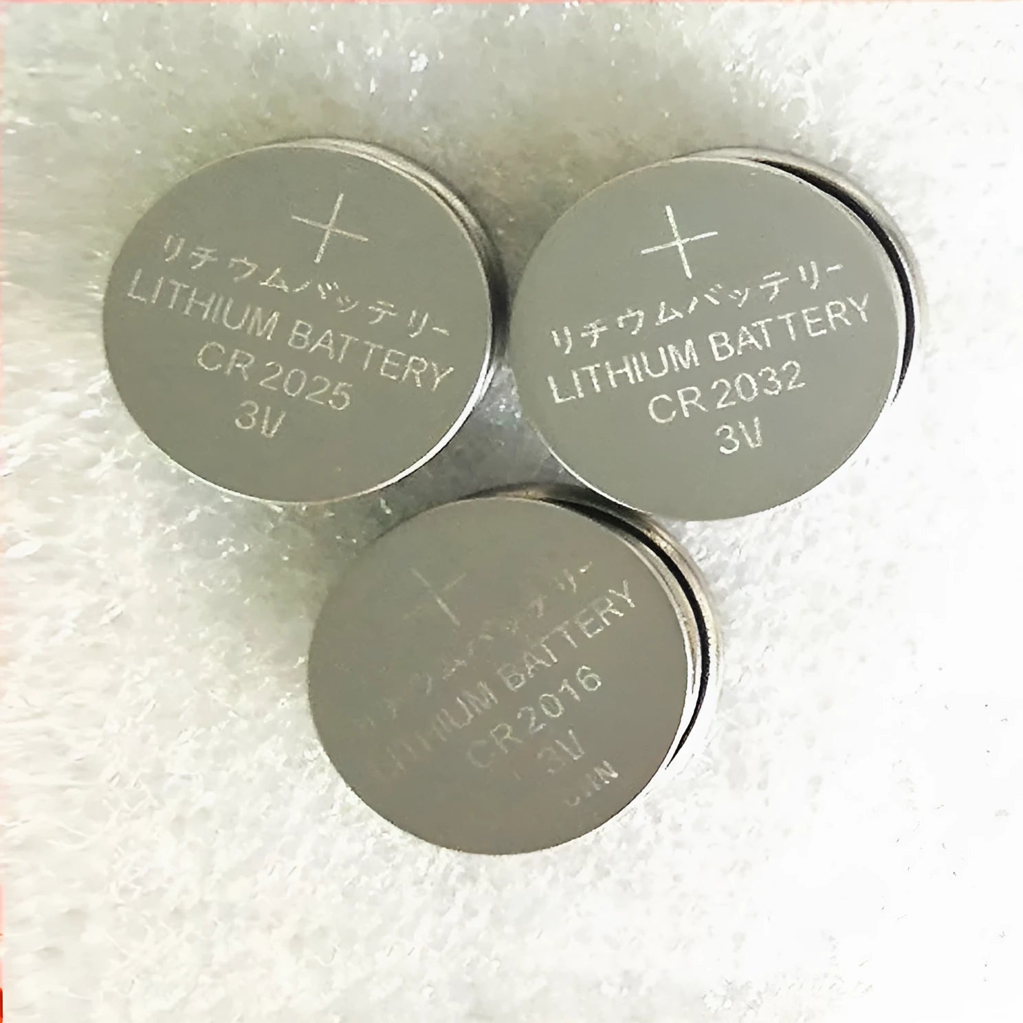 CR2032 CR2025 CR2016 3V button batteries coin cells for electronics