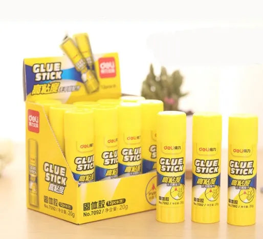 20g solid glue stick for 3D printer bed adhesion, single stick, colour as shown