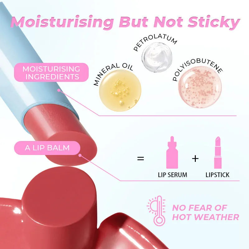 Waterproof moisturising lipstick bullet in one of six Z0033 series shades, 1.8g net content.