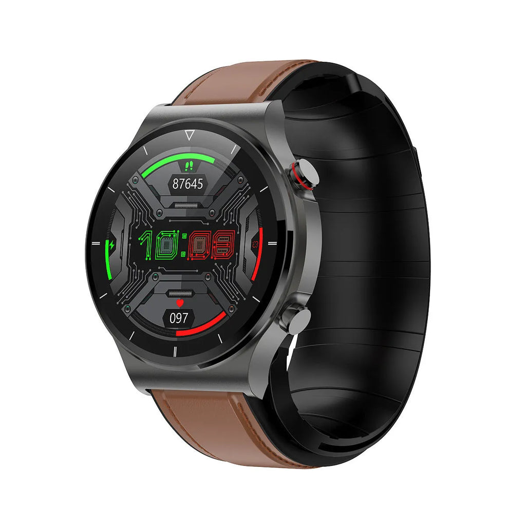 Health smart watch with 1.3 inch colour screen, TPU strap and blood oxygen, blood pressure and heart rate tracking
