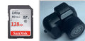 Black Y3000 HD outdoor sports camera with 0.96-inch display screen showing recording interface