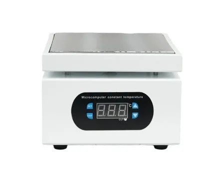Film sealing machine with intelligent temperature control and anti-scald edging, available in multiple sizes.