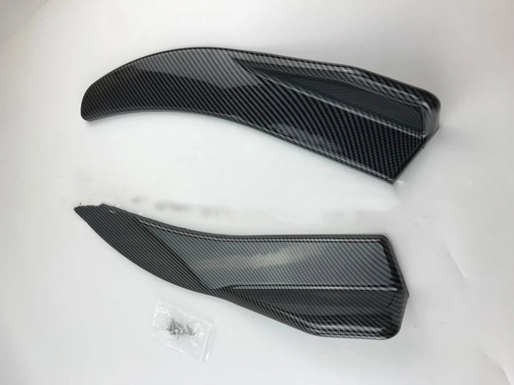 Car front and rear deflector kit for General Motors vehicles with 440mm ABS construction and screw fixation