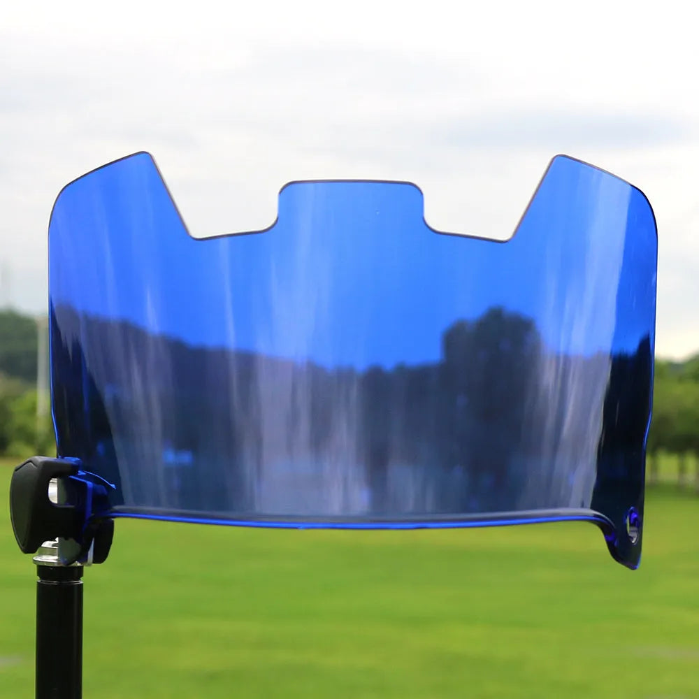 American style rugby helmet goggles shown in multiple team colours with tool-free installation mechanism